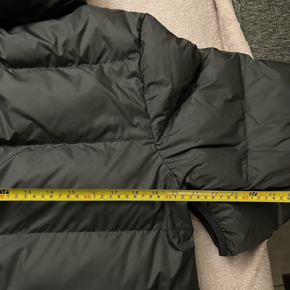 Nike Storm-FIT Parka Coat Mens Small Black Long Puffer Hooded FB8189-010 - Picture 6 of 13